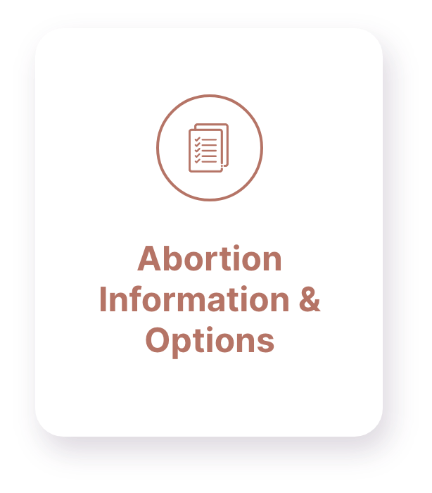 Abortion Info Card